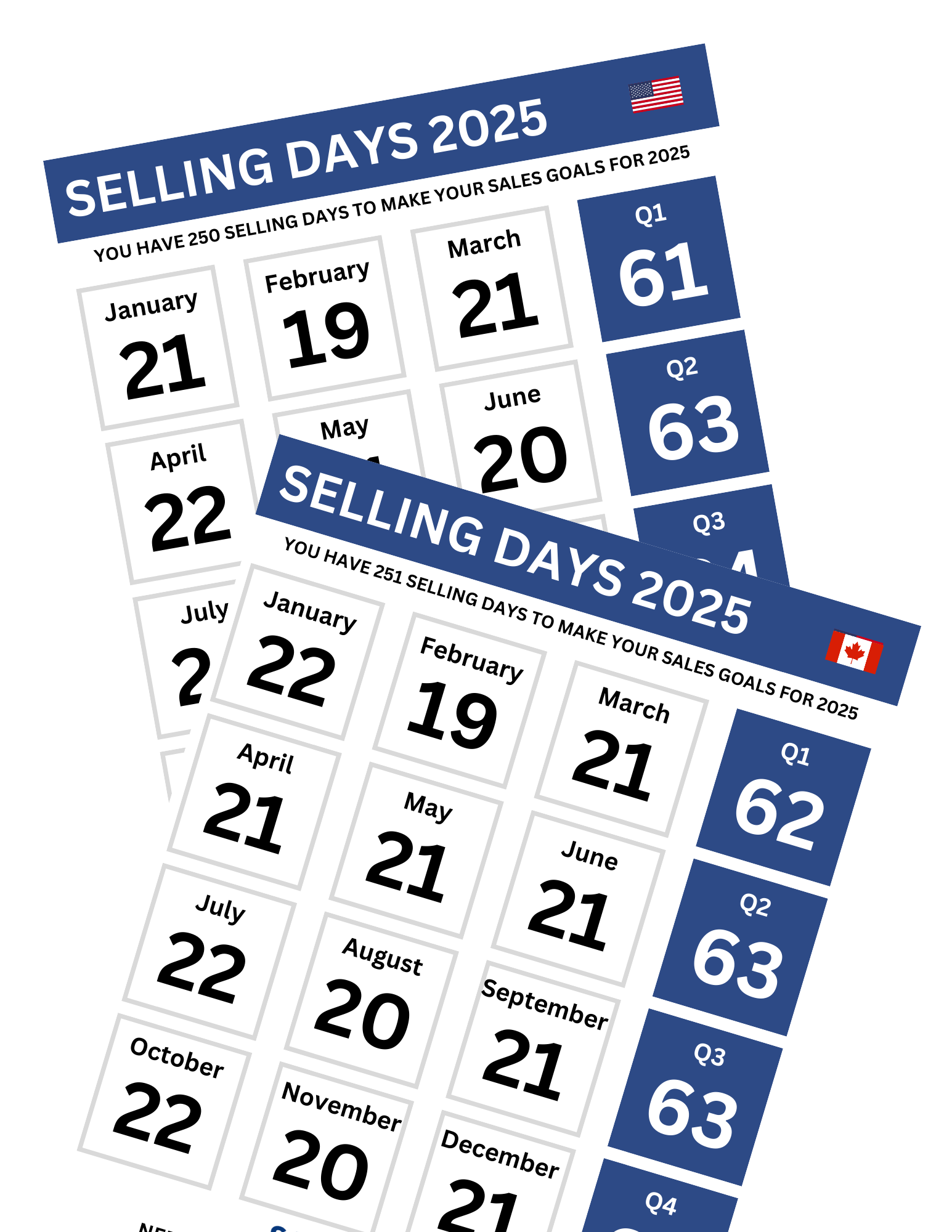Selling Days 2025-2026